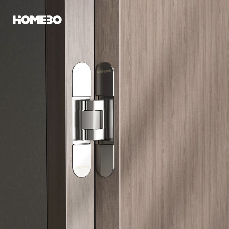 Stainless steel water-soaked hinges, invisible hinges, door hinges, door and window accessories, fireproof doors, furniture hardware accessories, sheet metal parts Application Scenario