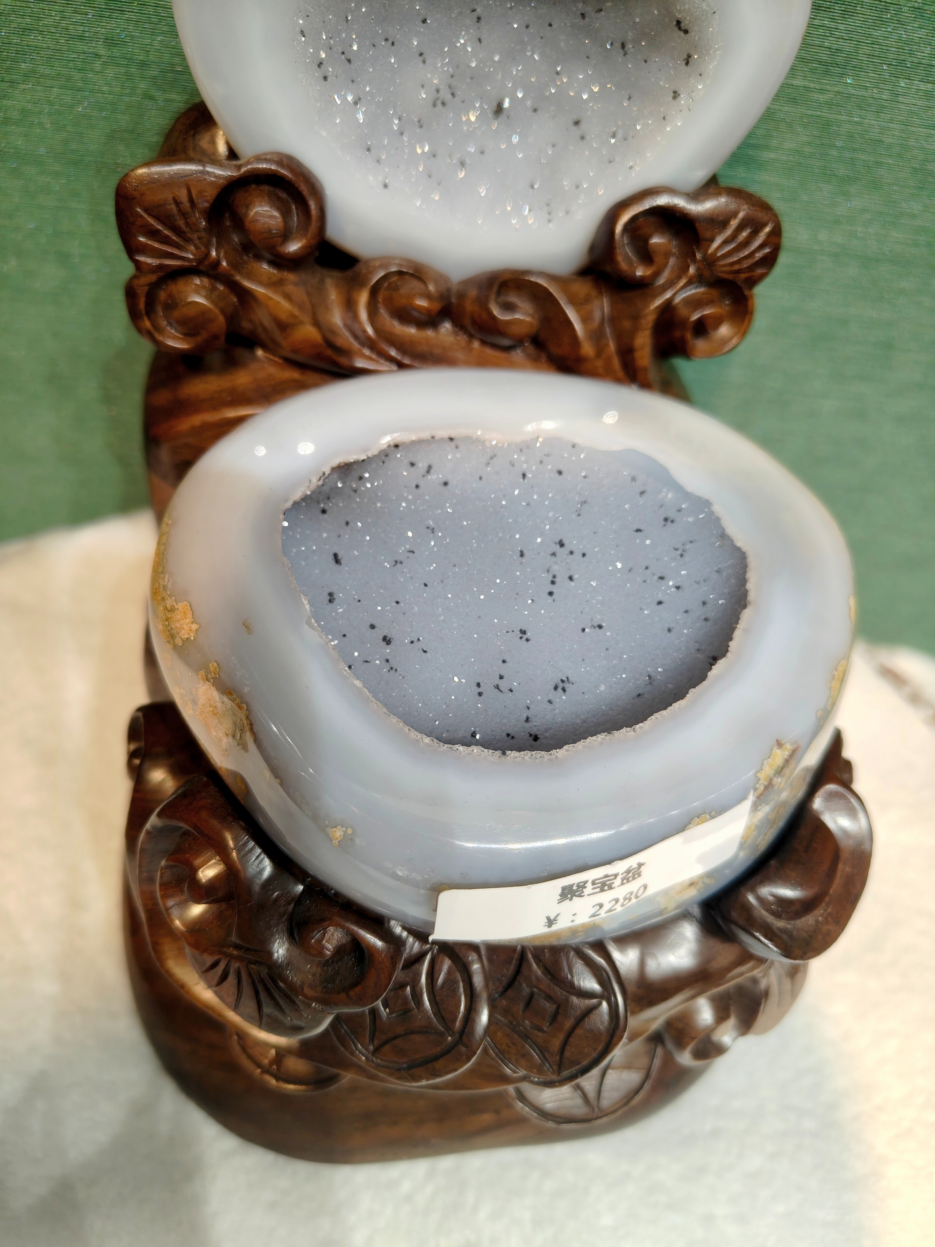 水晶/天然水晶/水晶原石/卡墨缇/水晶灯饰配件细节图