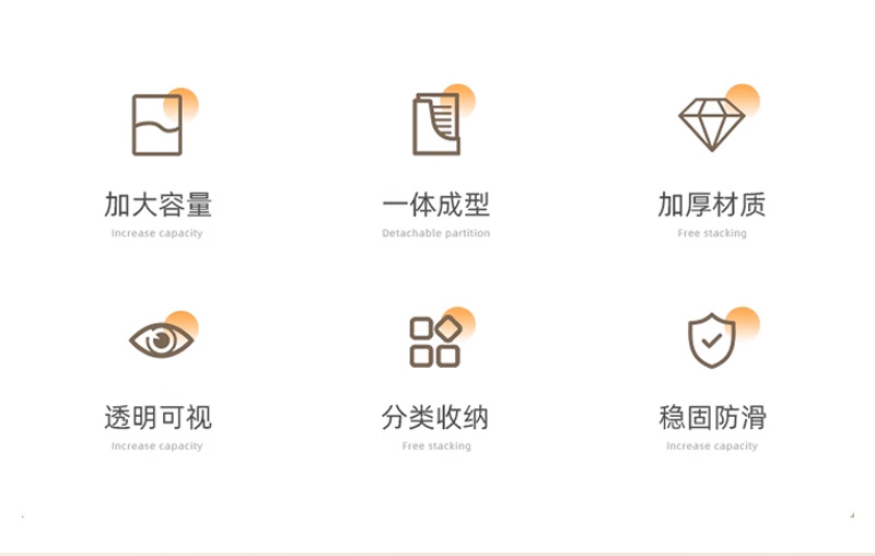 书本收纳盒透明绘本RAZ收纳桌面牛津树儿童架书柜整理神器装书籍详情2