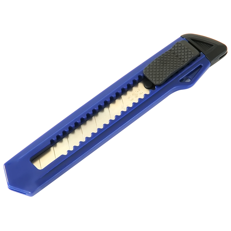 Deli yellow and blue available office stationery utility knives Item Picture