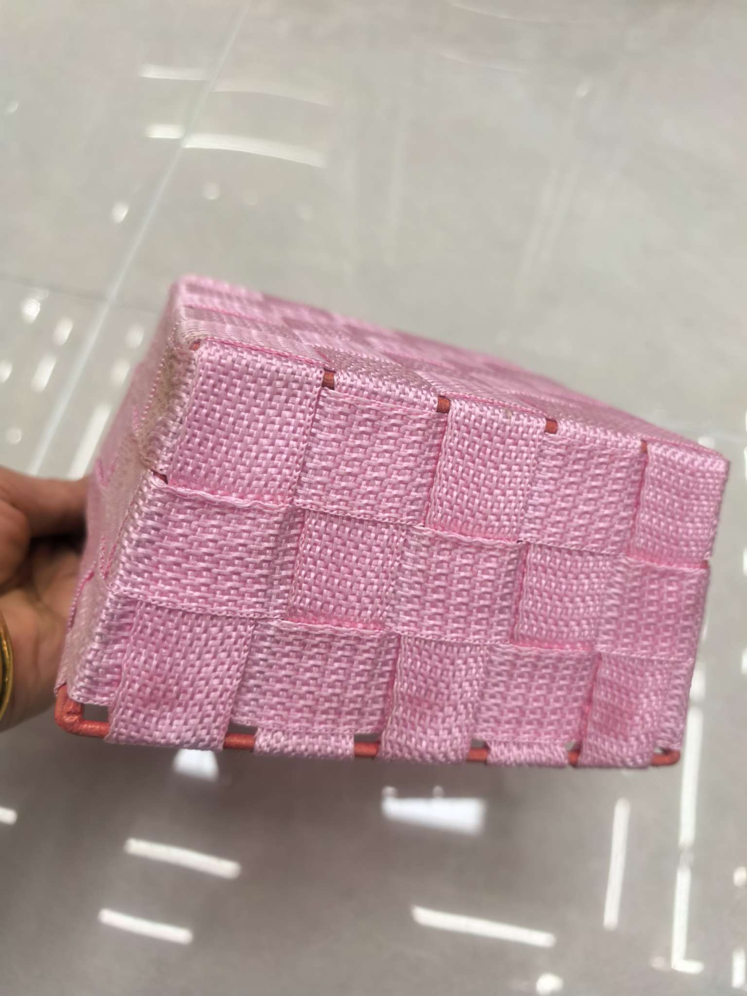 竹编收纳筐防尘收纳篮置物篮收纳盒脏衣娄日用百货多层收纳空间