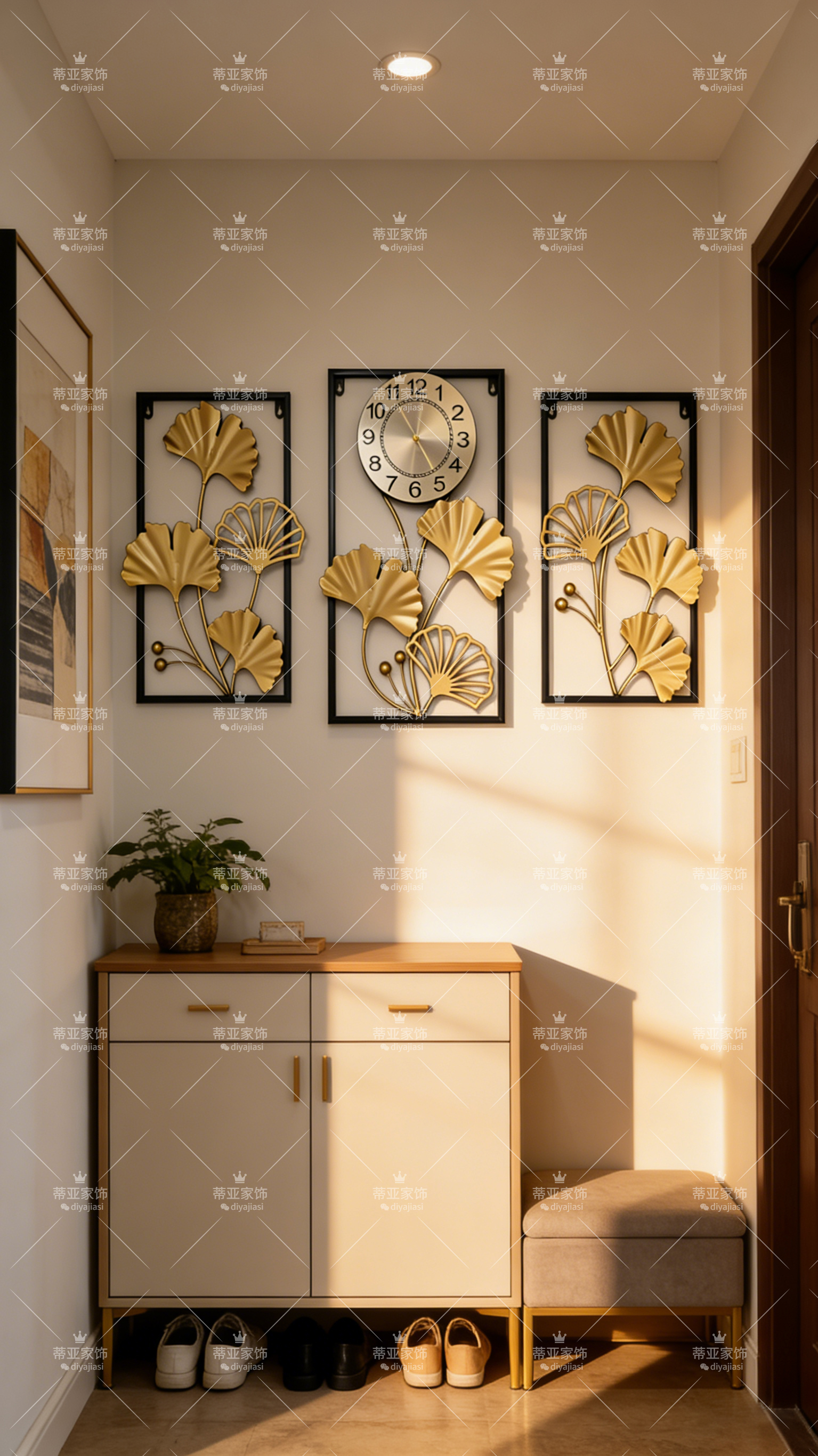 ساعة حديد الزخرفة ساعة حديد Item Picture
