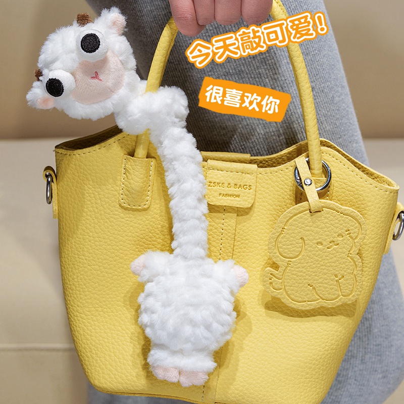 New plush toys, long-necked giraffe bestsellers, evil Dachshund toys, plush figurines, plush toys, doll bags, pendants, long-necked Douyin same style, Internet celebrity bestsellers, trendy toys wholesale, plush toys details Picture