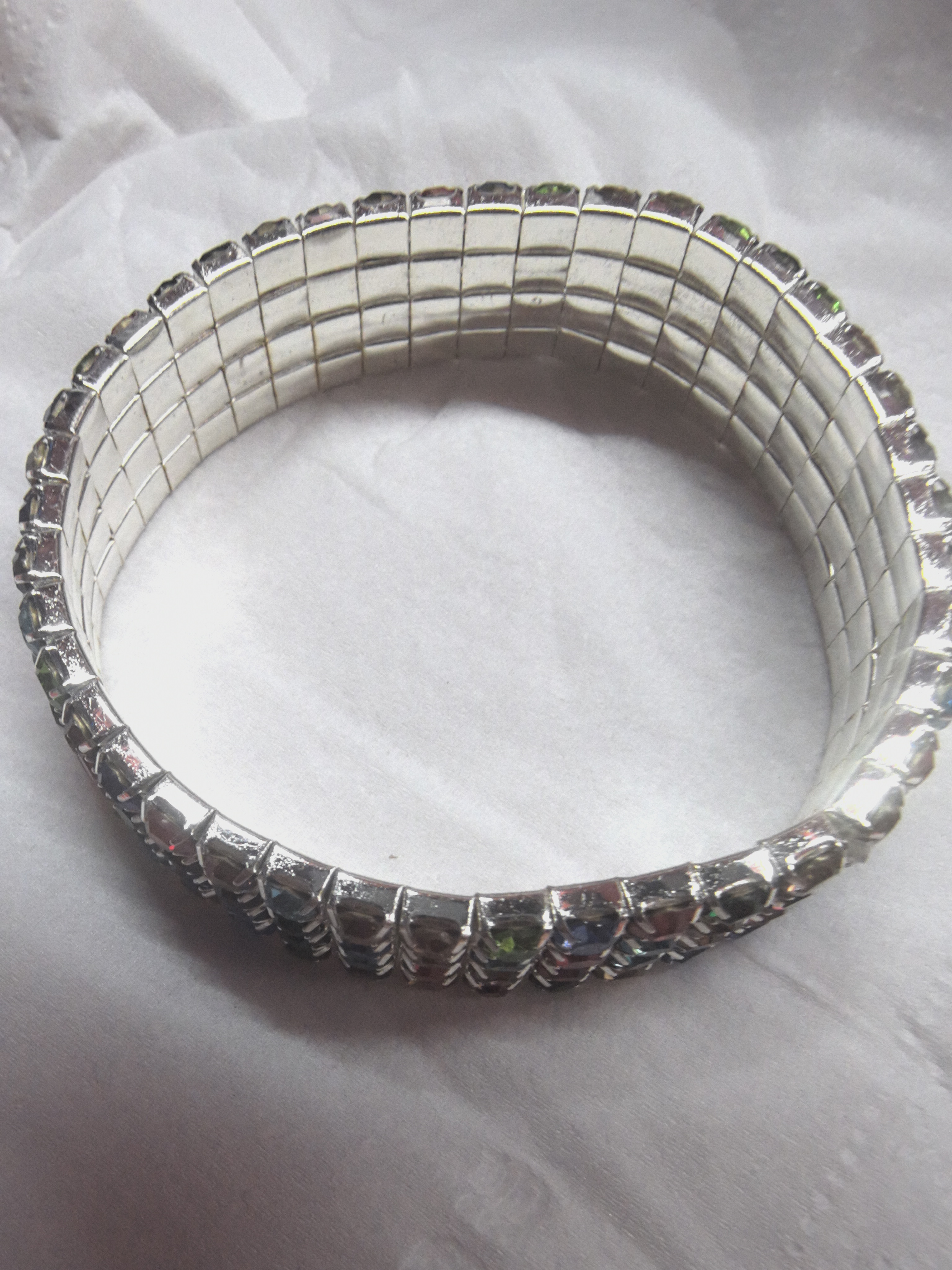 珠宝饰品，合金爪链手工手链手镯介子，翡翠玉手镯首饰，中学生，小学生，白富美2026流行饰品。网络爆款。中东风格。电镀饰品详情图3