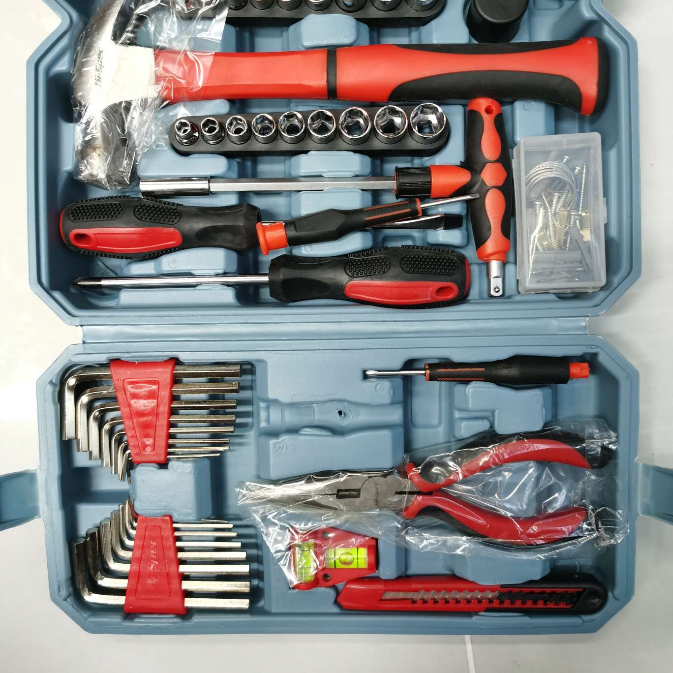 机械五金工具/珠宝工具/126件套工具箱/工具/卷尺五金工具手动工具细节图