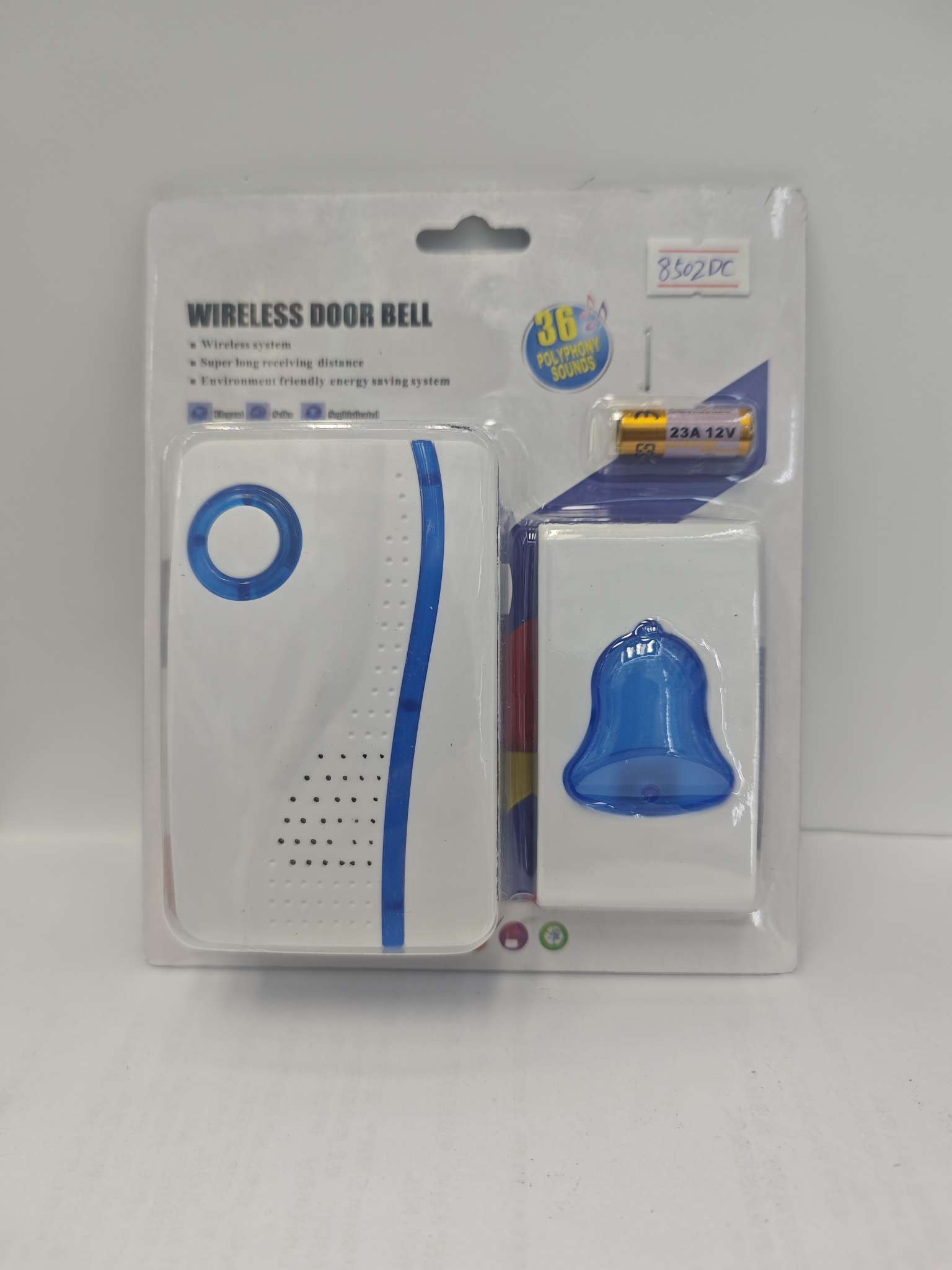 无线门铃智能感应无线门铃家用防盗报警器防拆设计