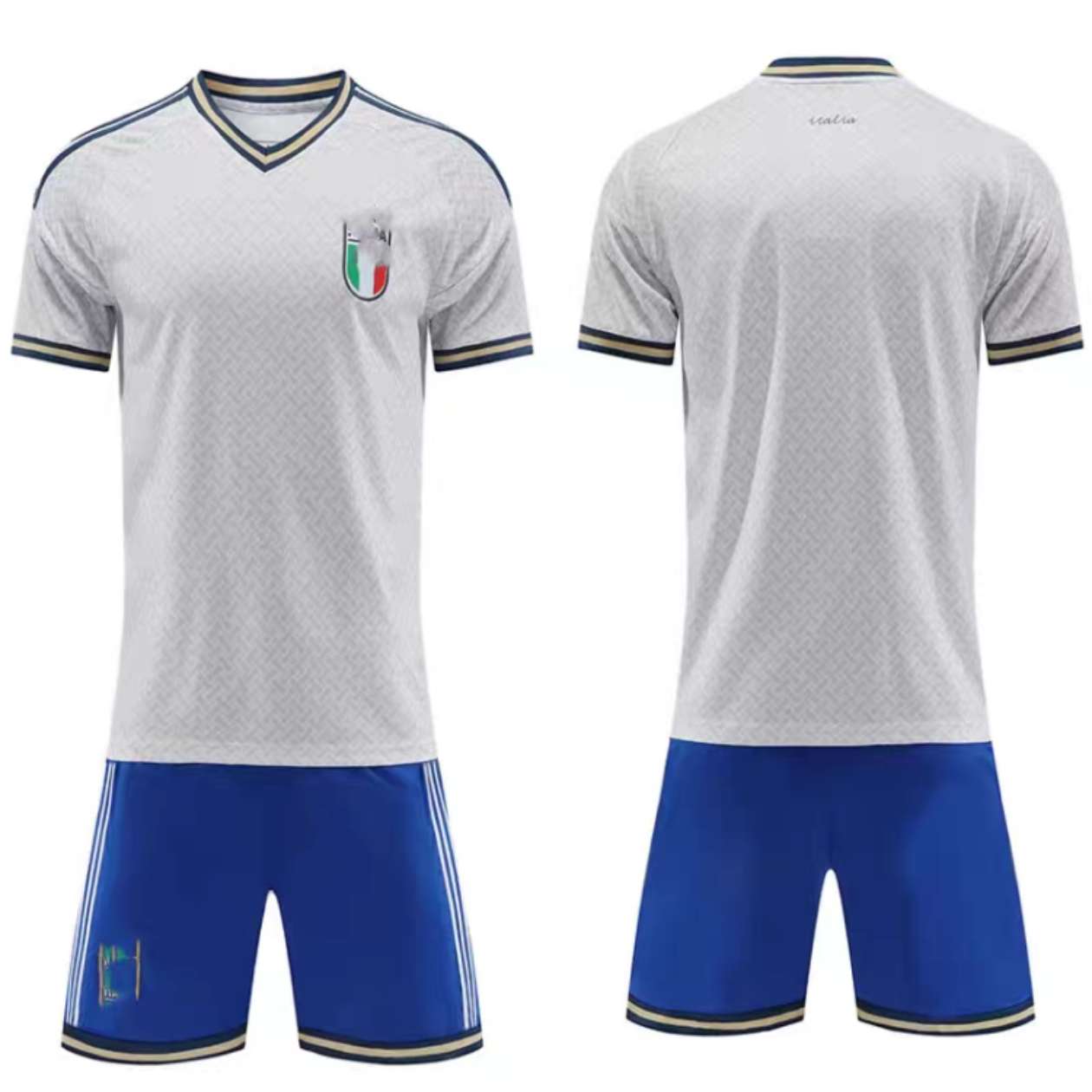Cross-border football jerseys, high-grade mesh breathable fabric, full-body printed sportswear, breathable and sweat-absorbing professional sports football jerseys, high-elasticity breathable and comfortable football jerseys, custom-made World Cup jerseys, Mexico and Argentina team jerseys, football jerseys detail image 5