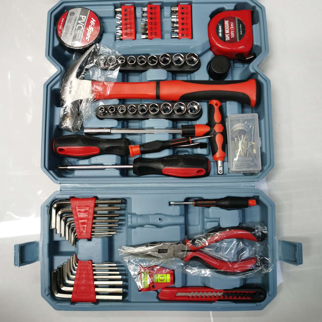 机械五金工具/珠宝工具/126件套工具箱/工具/卷尺五金工具手动工具产品图