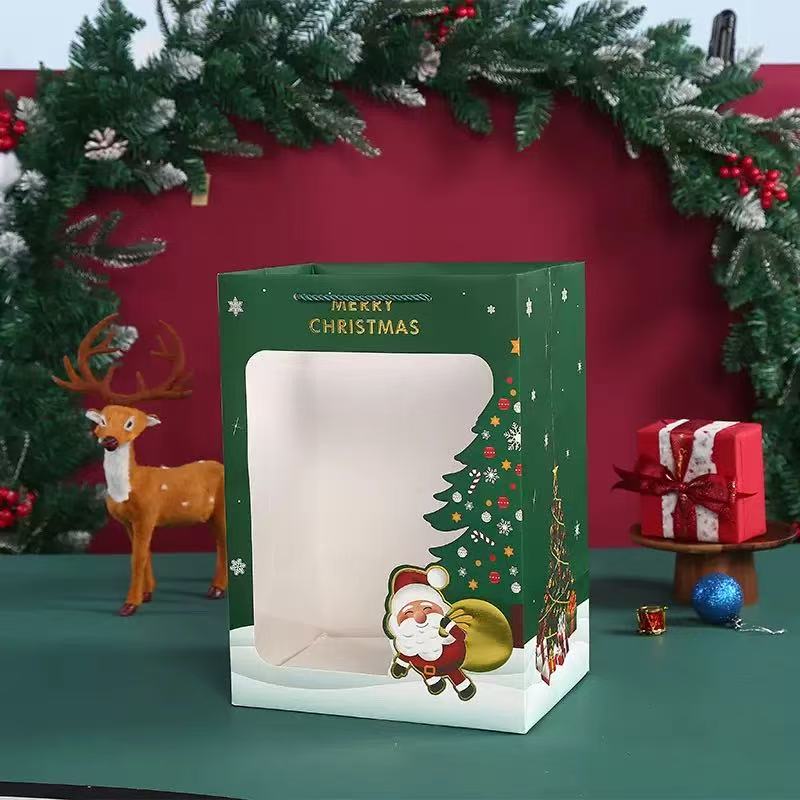 圣诞系列礼品透明袋特小号14*8*18，小号18*13*25，中号20*16*30，大号25*18*35详情6