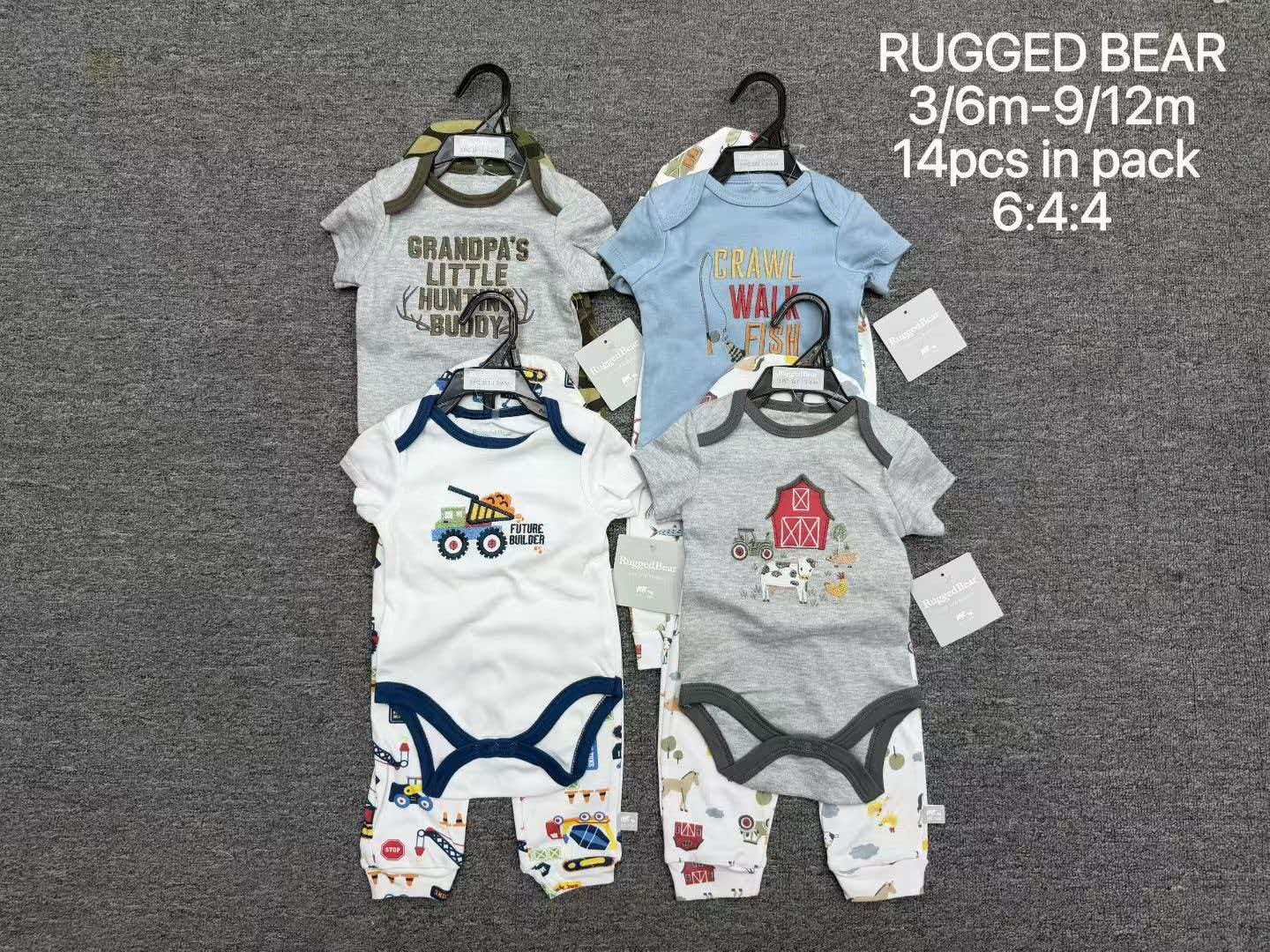 egobaby baby jumpsuit, dog kimono jumpsuit, new soft, breathable and warm baby clothing Specification image