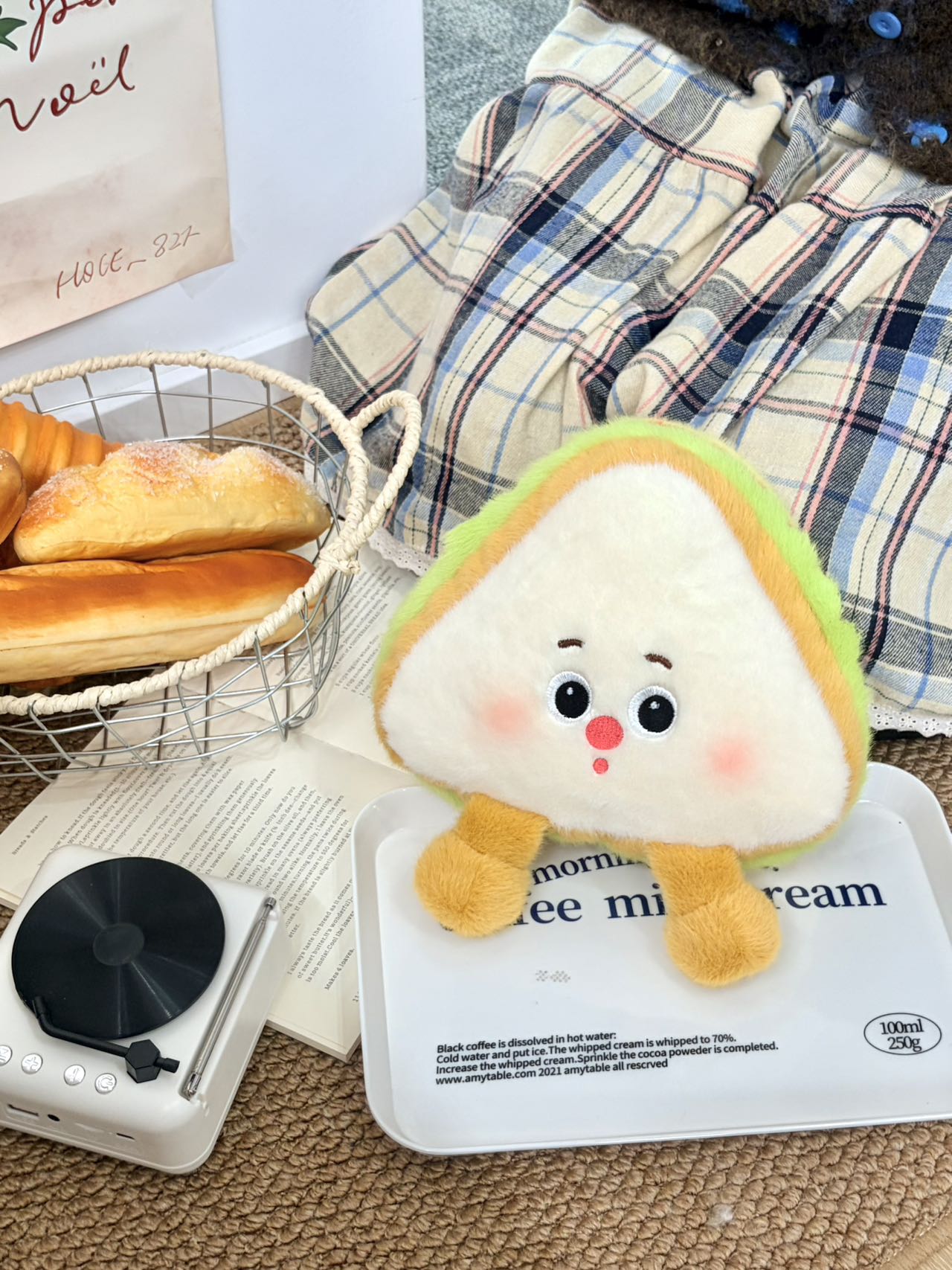 Ai-accompanied plush pendants, trendy toys, cute decorative pendants, trendy toys, plush pendants, trendy toys details Picture