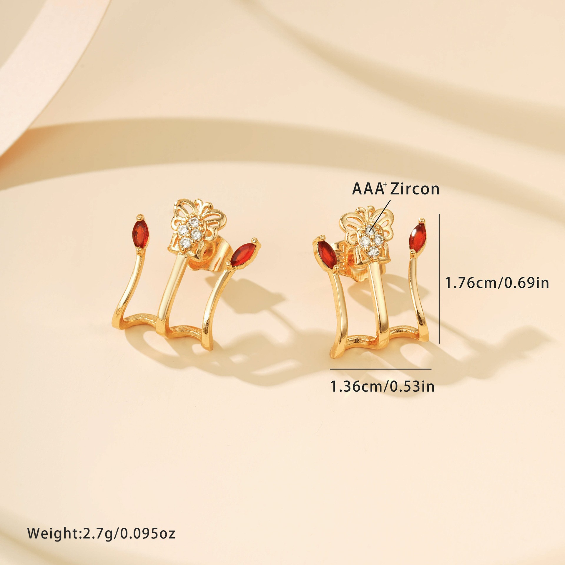 饰品/耳饰/耳钉/福多拉饰佳/珍珠饰品细节图