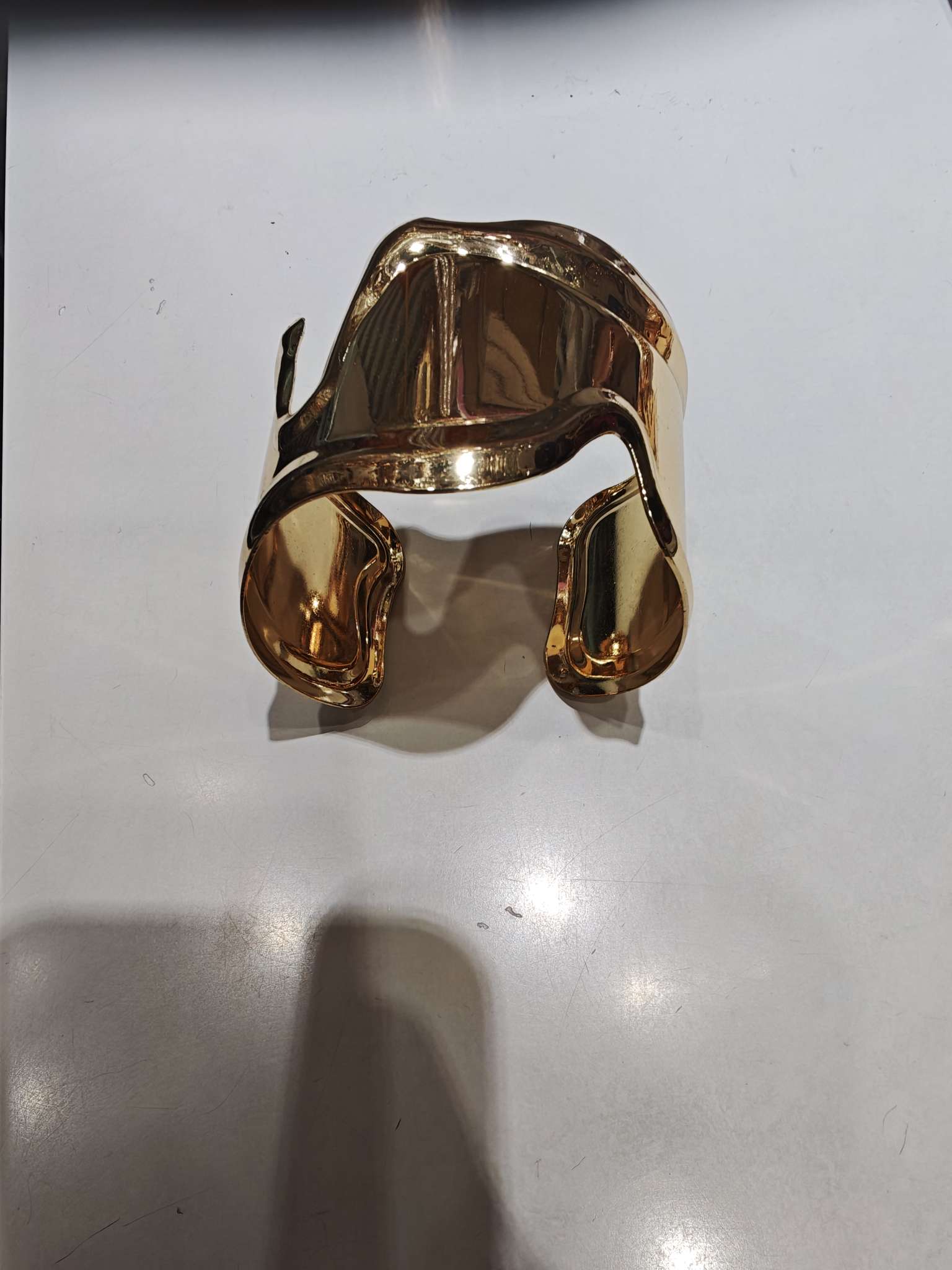 European and American exaggerated and individual geometric design sense bracelet details Picture