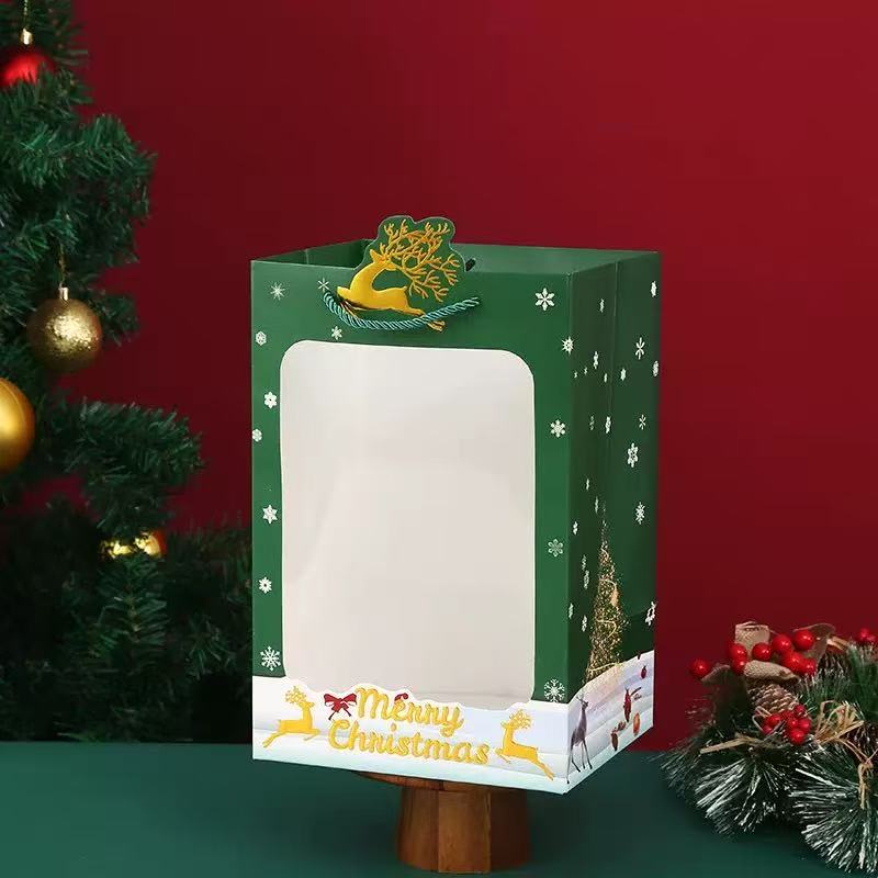 圣诞系列礼品透明袋特小号14*8*18，小号18*13*25，中号20*16*30，大号25*18*35详情7