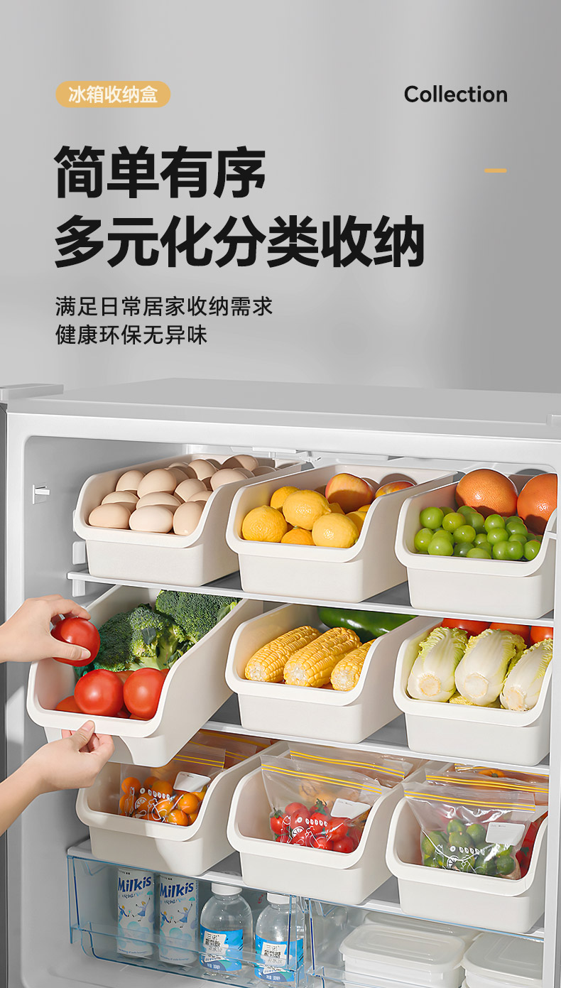 家用食品级保鲜盒冰箱加厚保鲜密封盒商用多规格带盖大容量收纳盒详情1