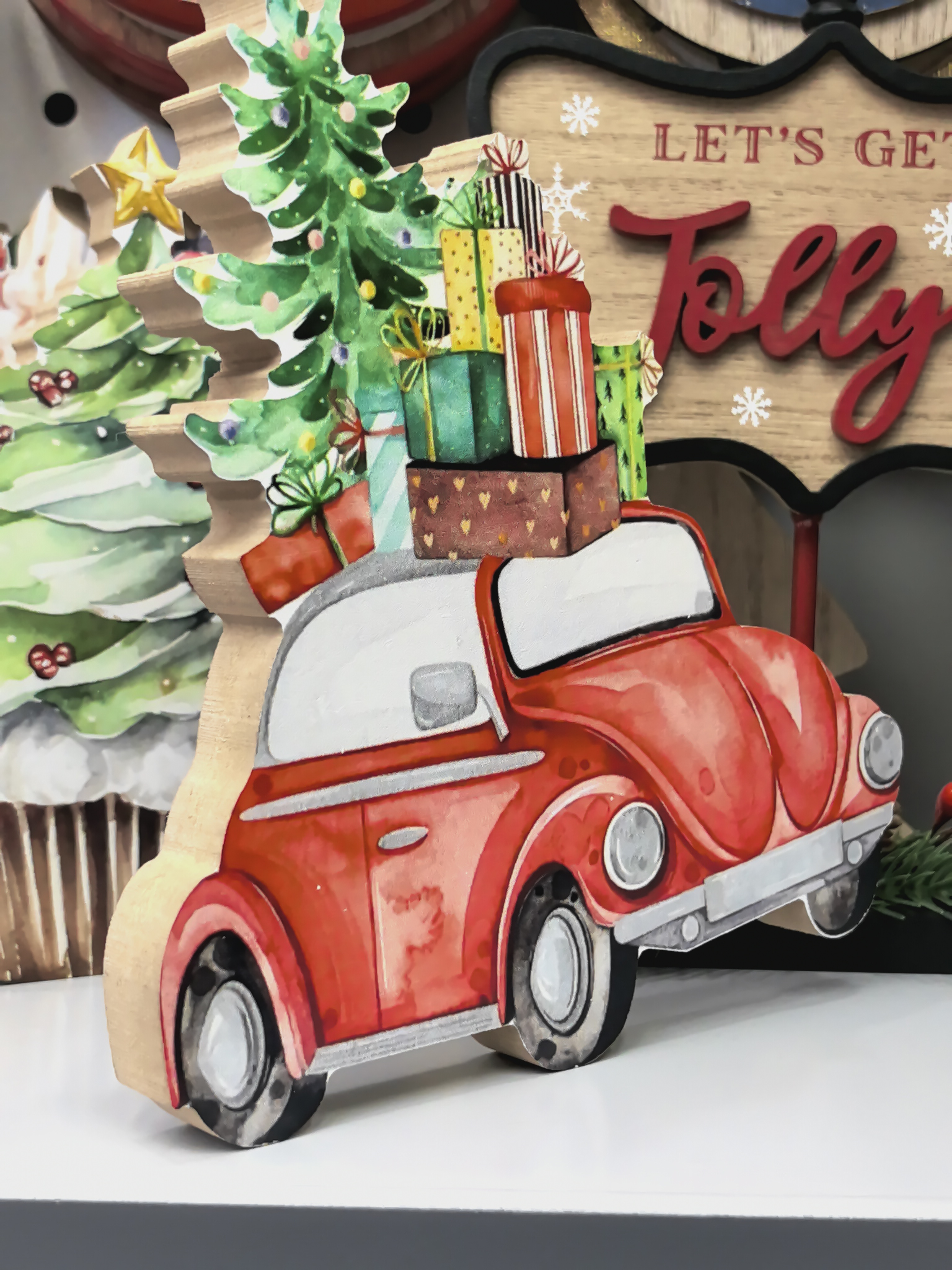 木质工艺品实物图