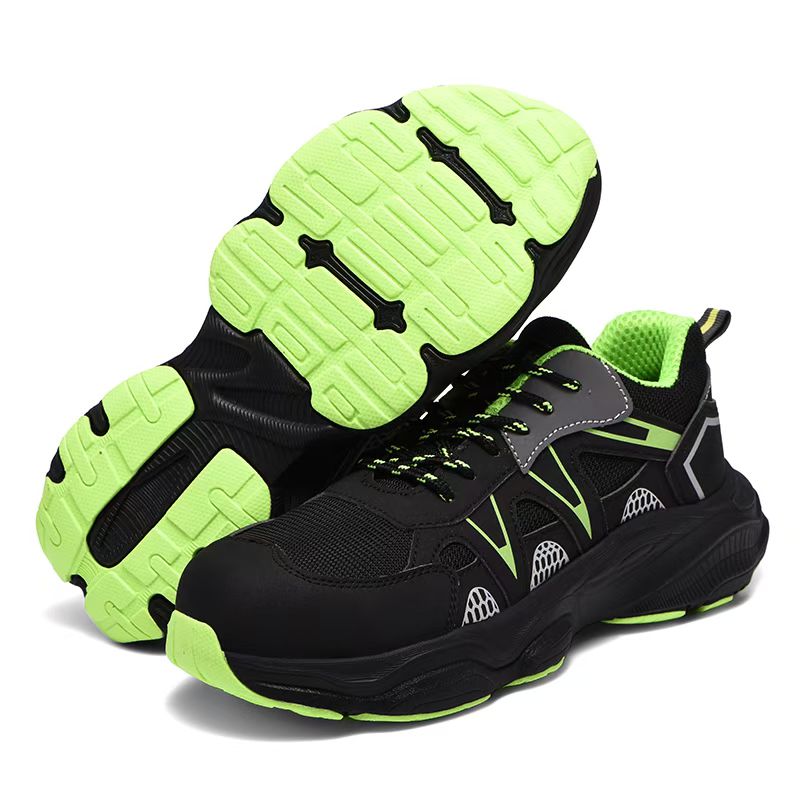 新款防触电爆款透气舒适时尚绝缘10kv劳保鞋男防砸防工作鞋安全鞋 