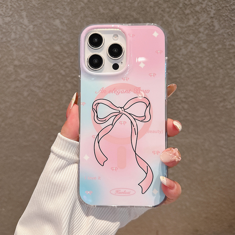 东南亚适用于iphone17 IMD手机壳多图案透明防摔手机壳