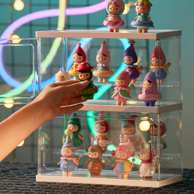 服装展示柜实物图