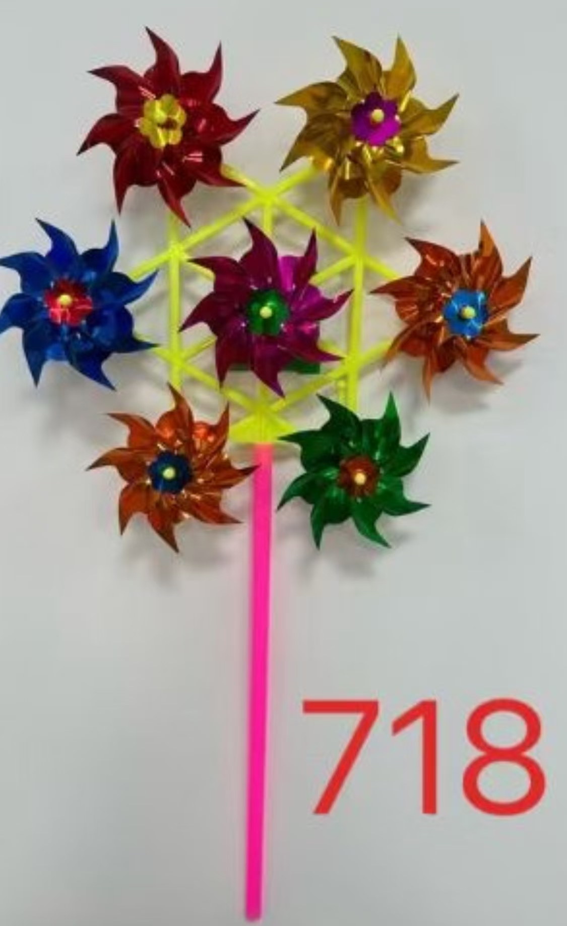 风车/风筝/小风车发夹/摆摊车男女户外/风车玩具细节图