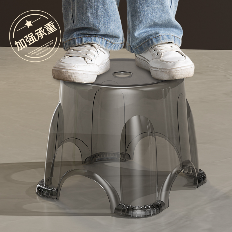 小凳子家用塑料矮凳防滑结实耐用客厅茶几凳儿童洗澡凳板凳浴室凳详情图3