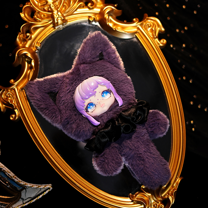 Dumia Blind Box Snow Trace Secret Code Handheld Mirror Series Plush blind box, trendy collectible figurines, pendants, cute dolls, toys and gifts Item Picture