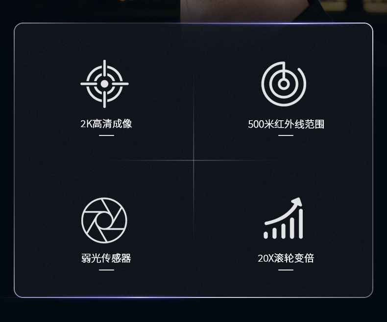 自由虎夜视仪双筒头盔头戴微光夜视户外露营红外数码望远镜多功能 pic 9