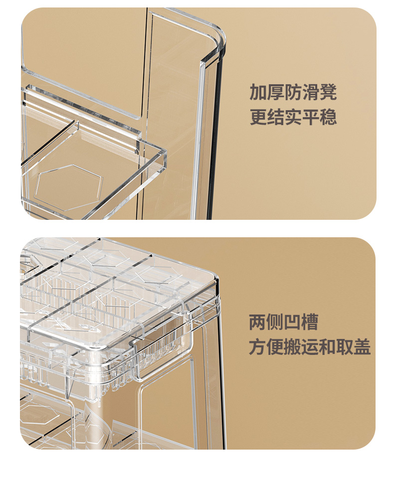 时尚极简小板凳子彩色透明亚克力换鞋凳儿童家用门口平板矮凳简约详情11
