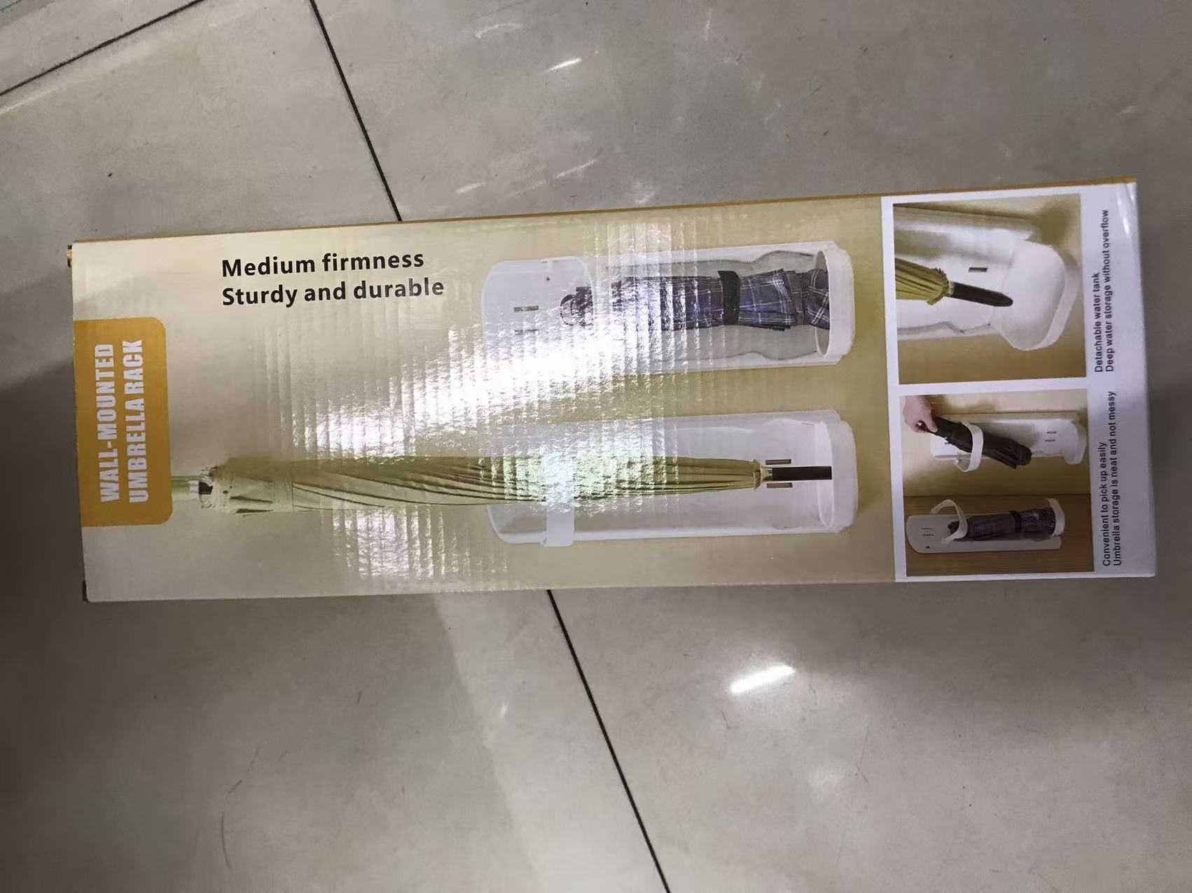 墙挂式雨伞架雨伞架包装盒简约收纳架防滑防水挂钩