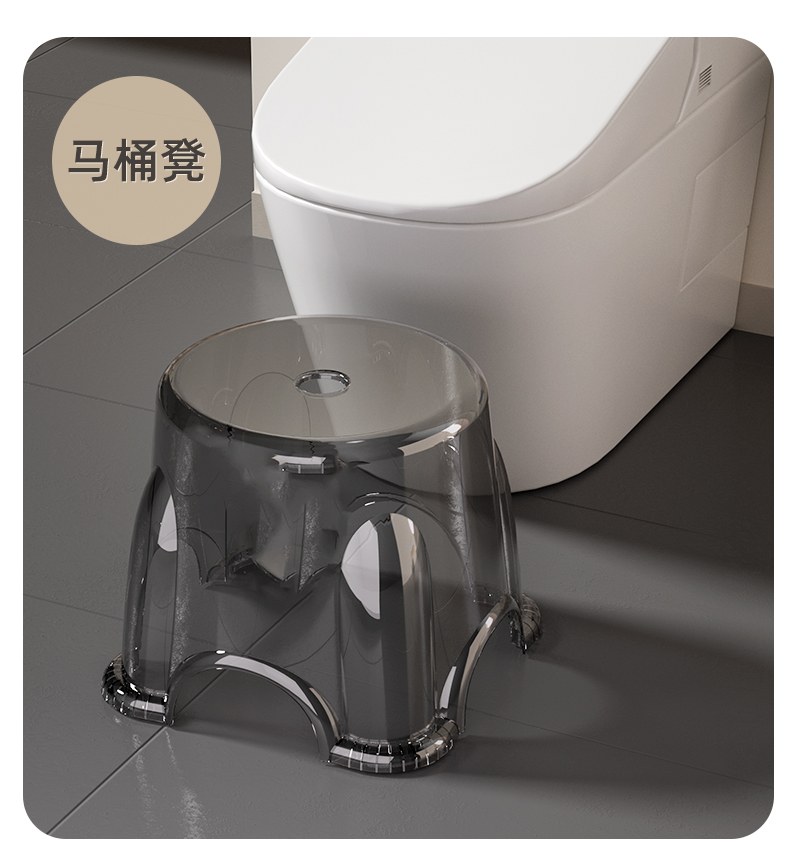小凳子家用塑料矮凳防滑结实耐用客厅茶几凳儿童洗澡凳板凳浴室凳详情9