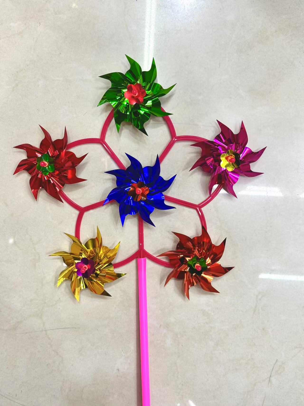 风车/风筝/小风车发夹/摆摊车男女户外/风车玩具产品图