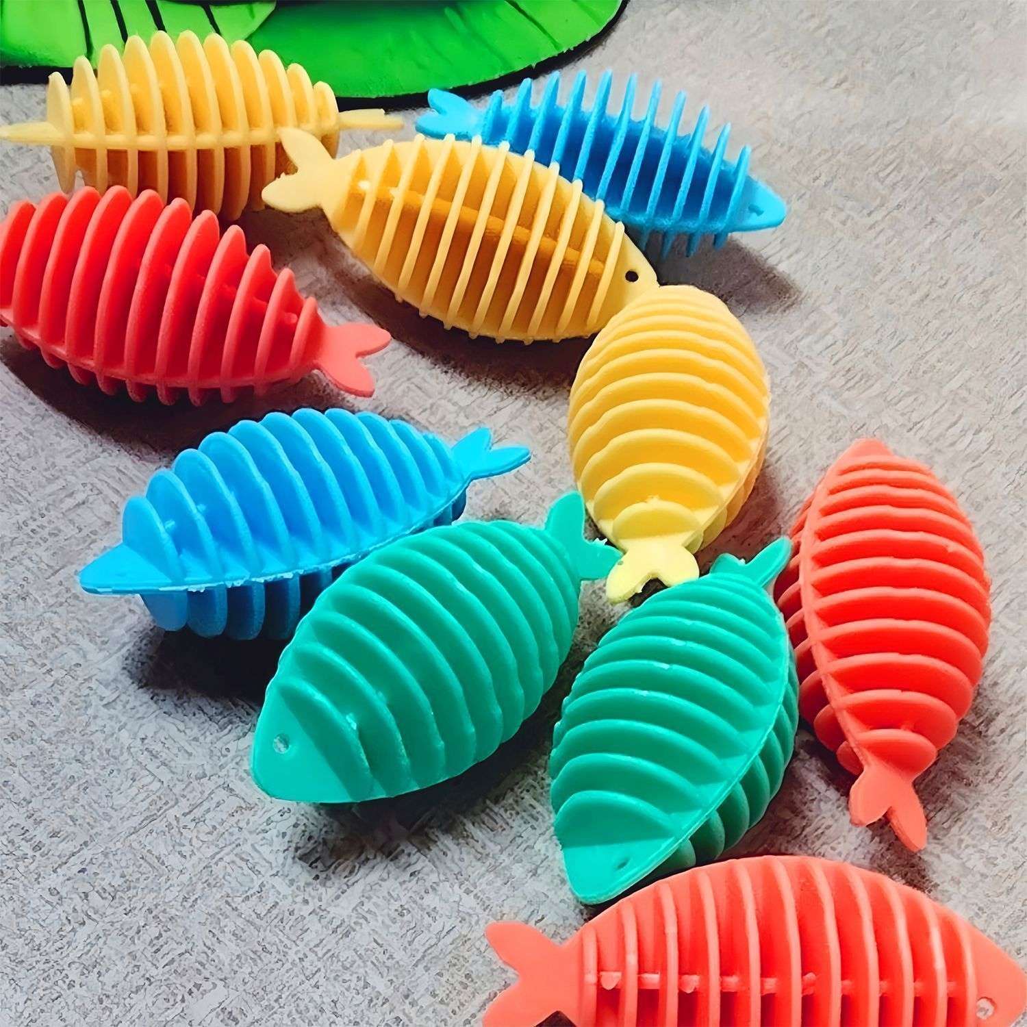Cross-border bestseller soft rubber small fish laundry balls, washing machine cleaning balls, anti-entanglement wonder for clothes washing, laundry balls detail image 6