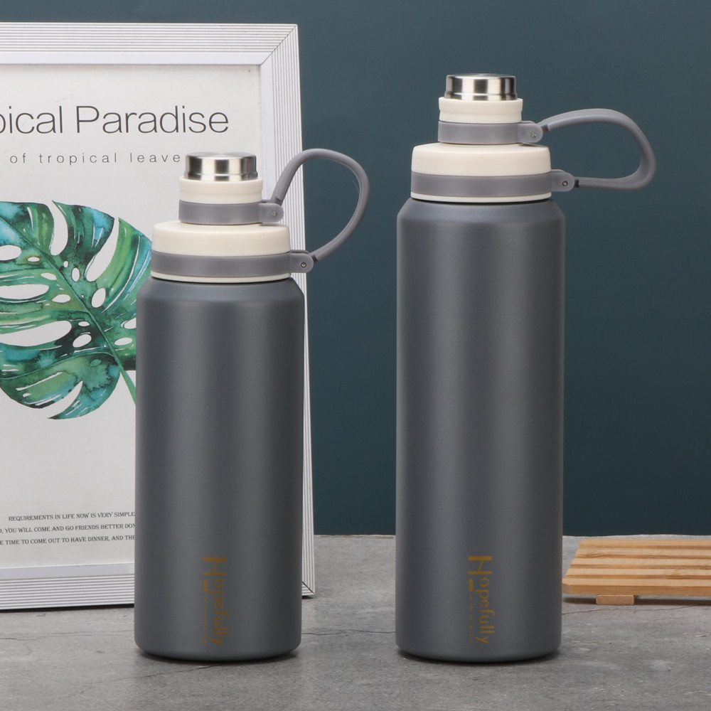 304 Thermos Flask Bottle Custom 800ML Vacuum Hiking Bottle