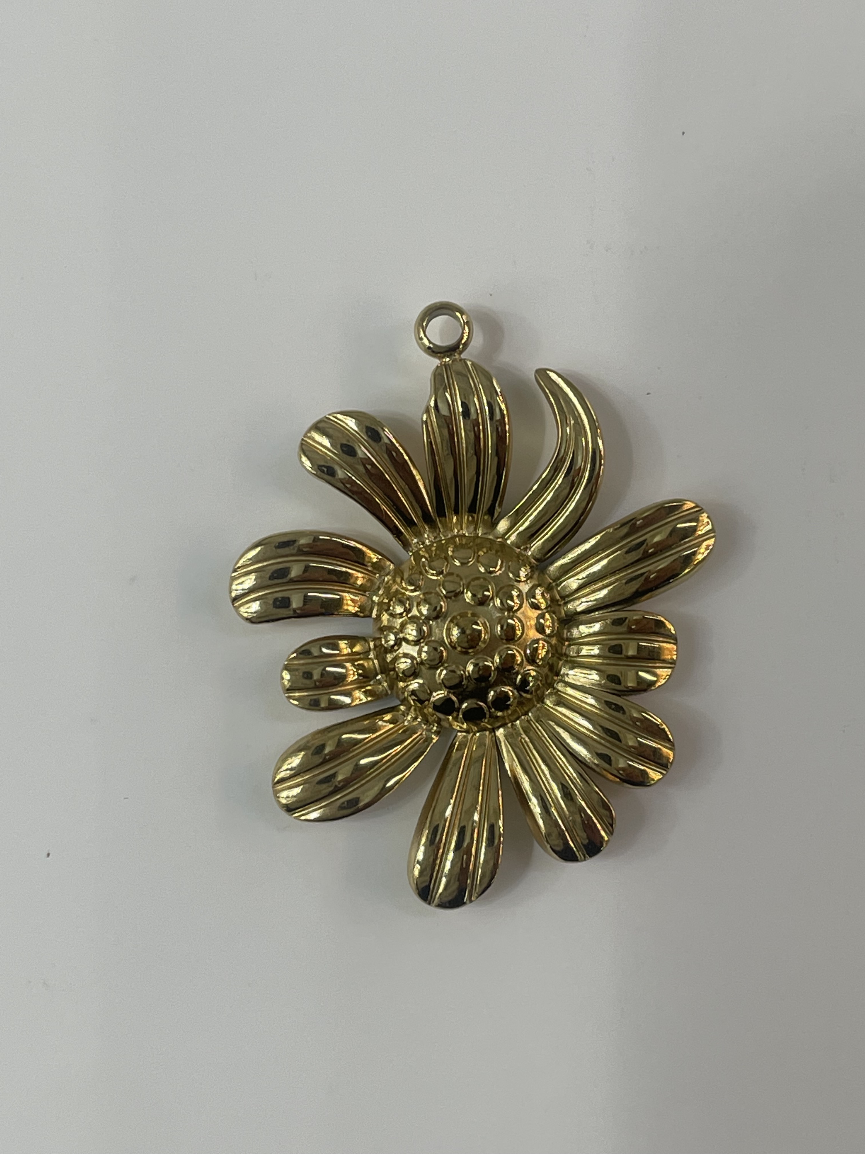 欧美跨境戒指不掉色个性夸张高级感花朵树叶不锈钢饰品配件