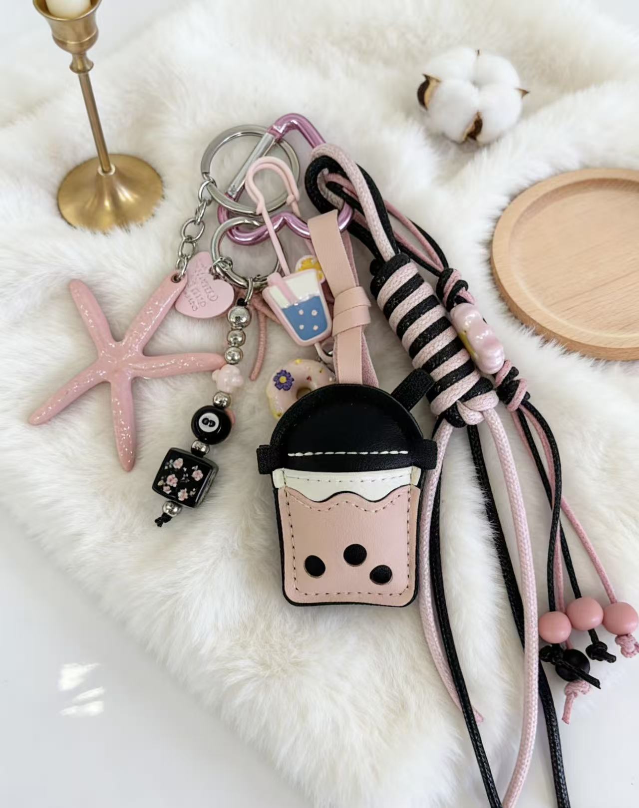 宋锦流沙入油玩具可爱风格钥匙扣套装卡通钥匙扣挂件钥匙扣公仔挂件