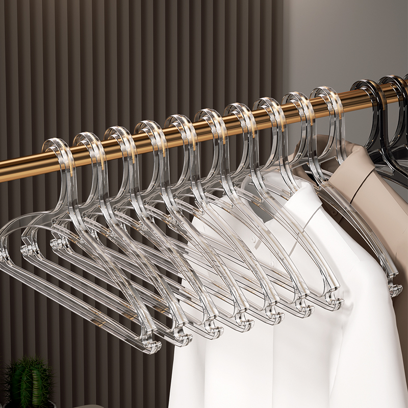 衣架家用挂衣防滑无痕透光环保不起肩包衣服架子晾晒儿童衣柜衣撑