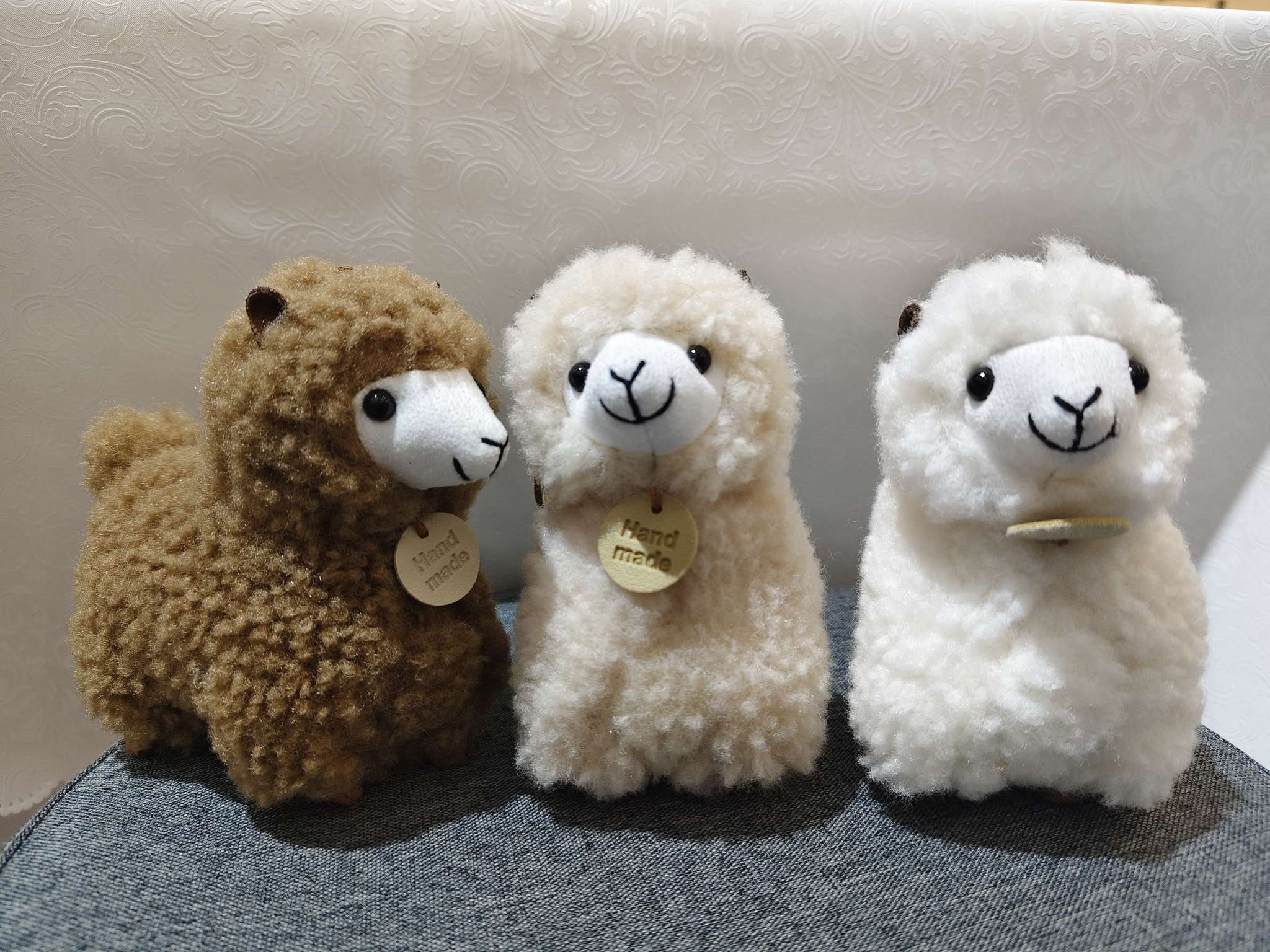 羊驼挂件钥匙扣，背挂钥匙扣公仔挂件