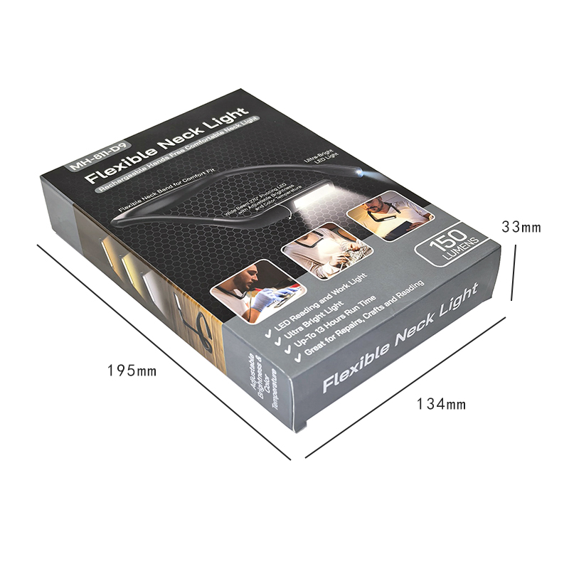 MH-811-D9硅胶挂脖灯床头阅读灯挂脖学生宿舍充电夜读桌面台灯学习工作灯挂脖阅读灯学习小夜灯详情15