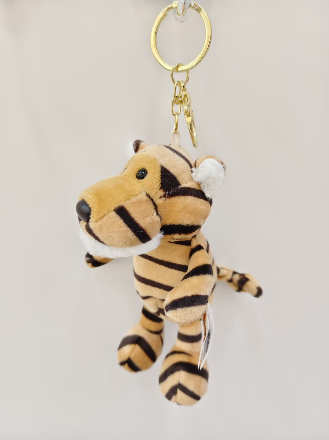 老虎毛绒挂件钥匙扣