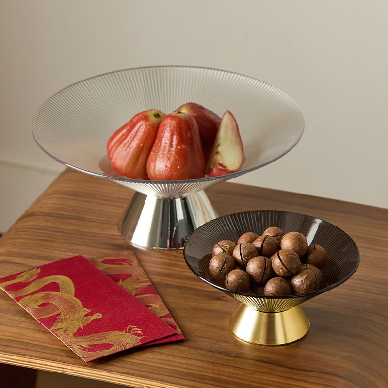 果盘家用客厅茶已水果坚果摆放盘