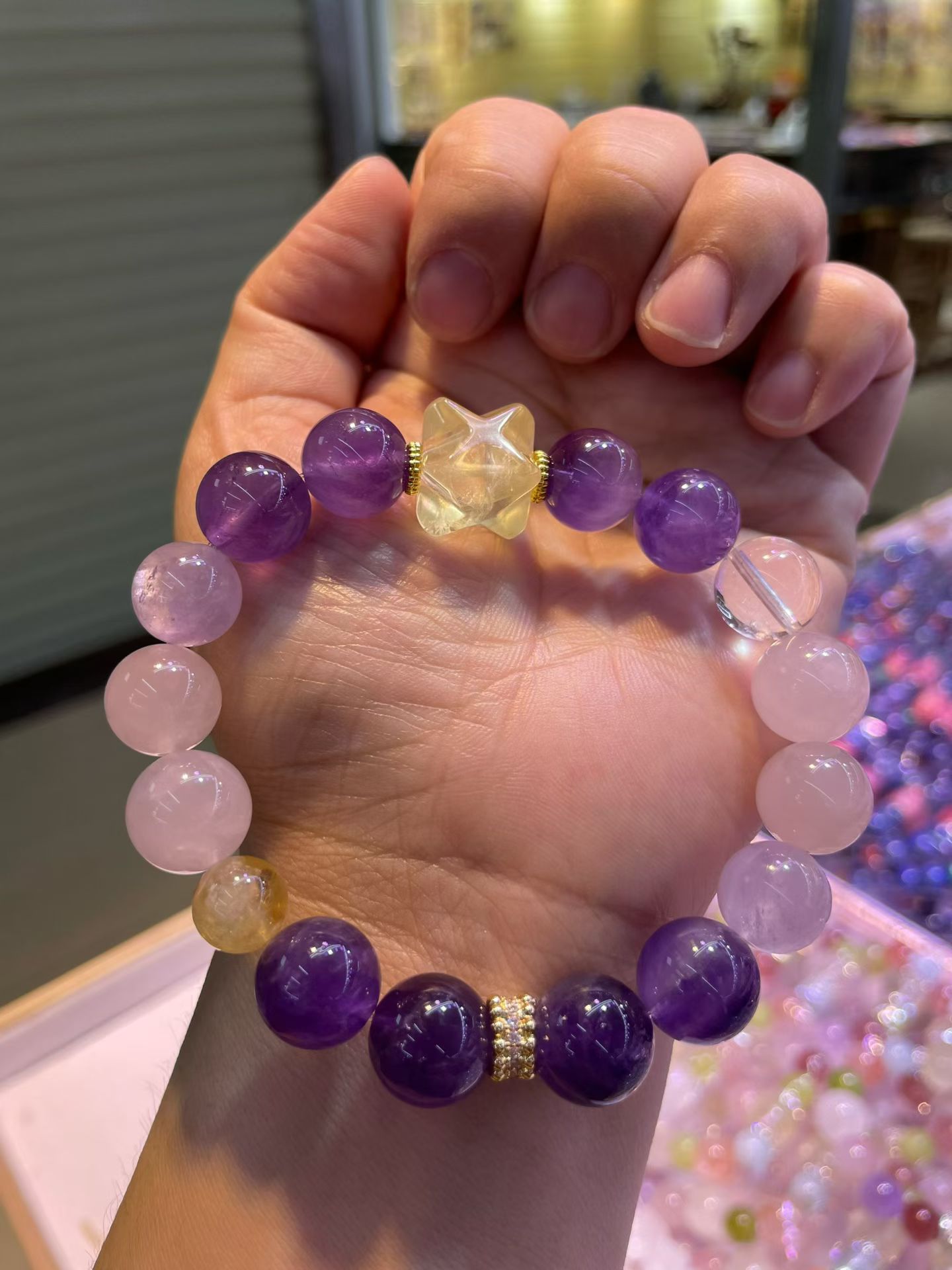 Natural Crystal Bracelet 2 detail image 10