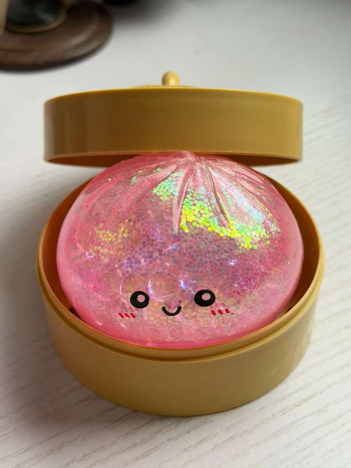 蒸笼金粉包玩具