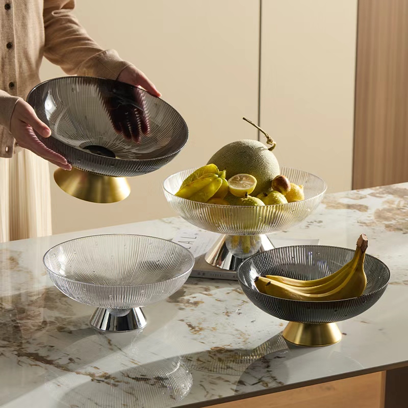 新款轻奢果盘客厅茶已水果坚果摆放盘
