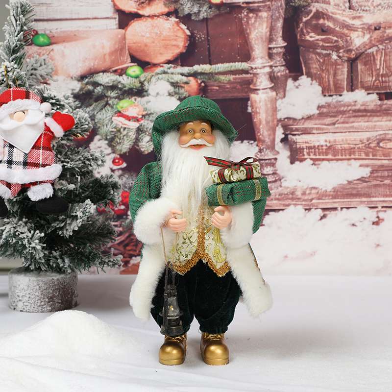 Santa Claus figurines, decorative items, Christmas gifts and toys detail image 3