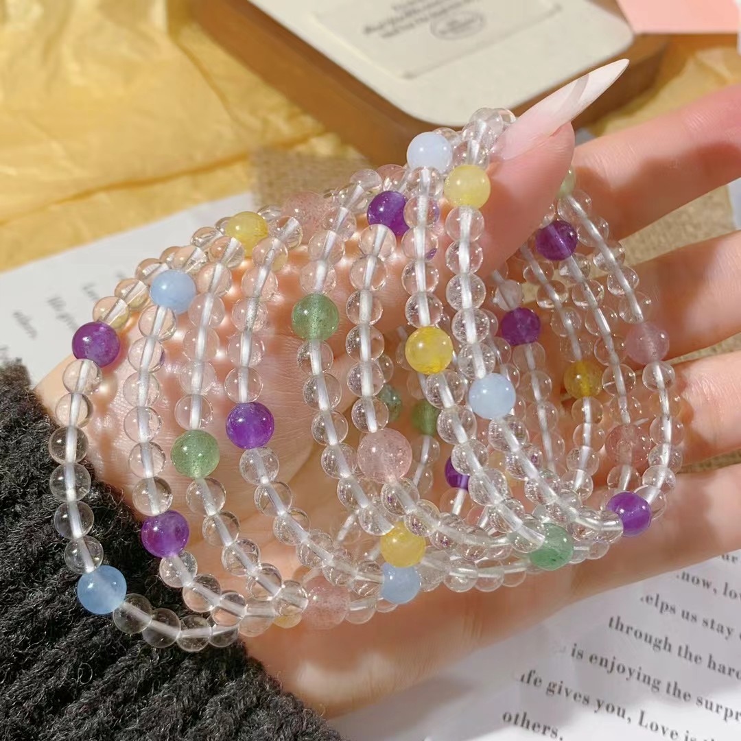 Pulsera con cristal natural Specification image