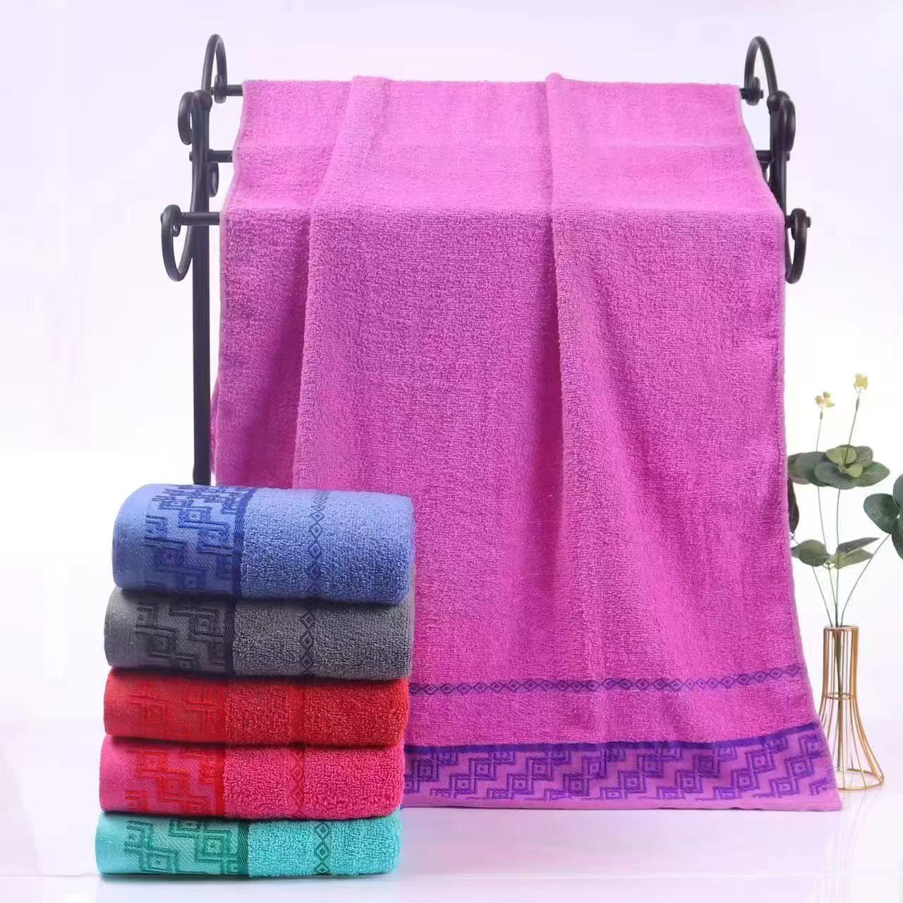 70*140cm weakly twisted craft bath towel, 380g heavy weight, soft touch, strong water absorption, various fashionable floral patterns for daily use Specification image