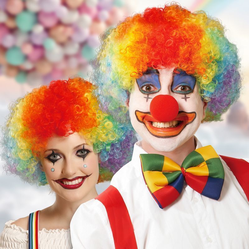 Halloween colorful fan hair cosplay clown hair cosplay wig cosplay wig Item Picture