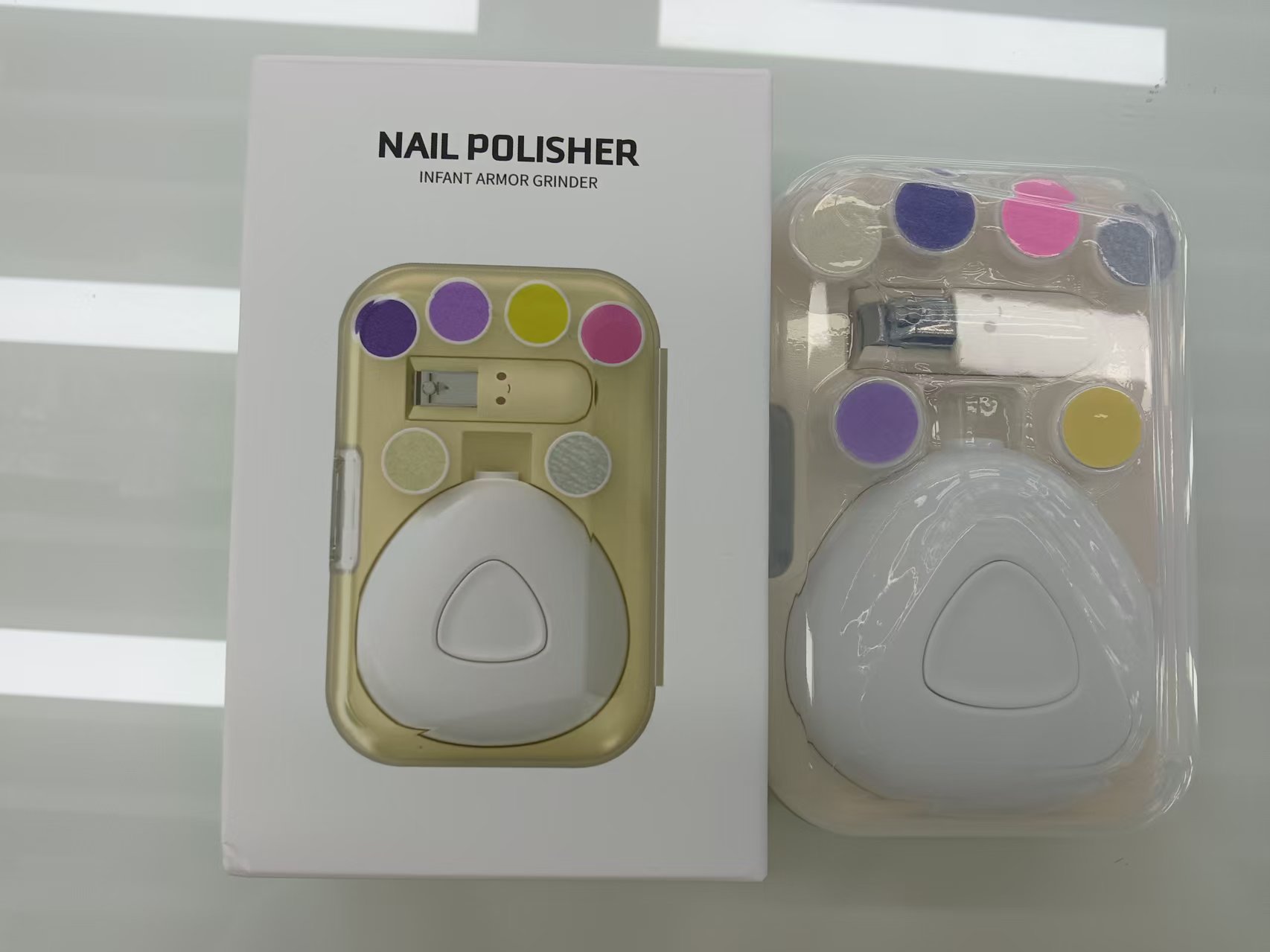 指甲刀/婴儿电动指甲剪/母婴用品/跨境婴幼儿用品/婴儿车产品图