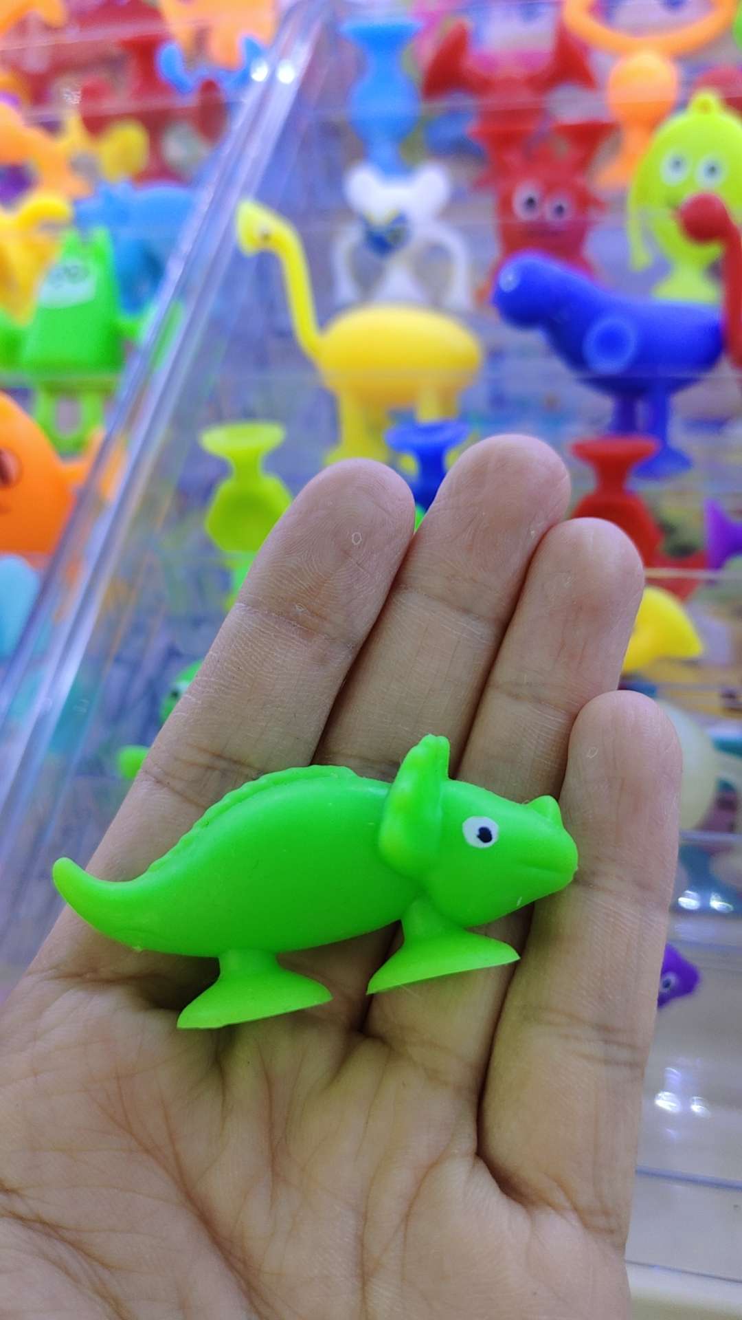 儿童益智软胶积木浴室吸盘玩具洗澡玩具恐龙系列暴龙蛋壳装详情图9