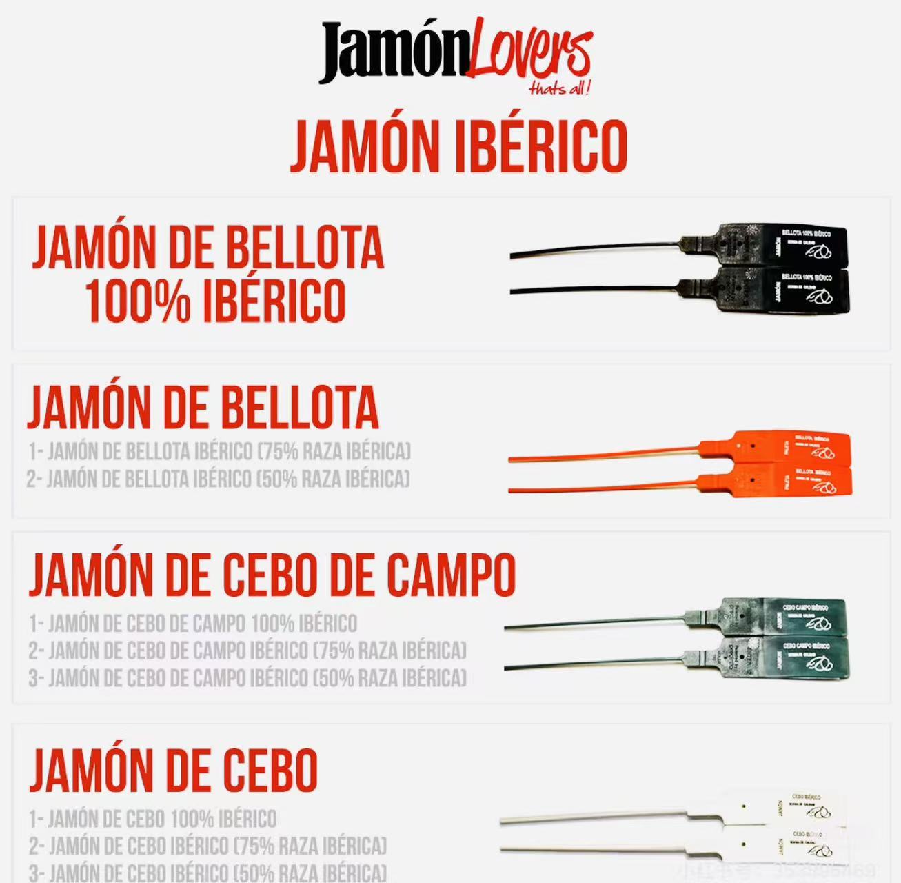 Jamón con etiqueta verde pic 5